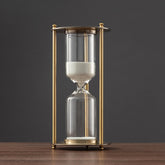 Brass Hourglass Shipment Protected by InsureShield™.