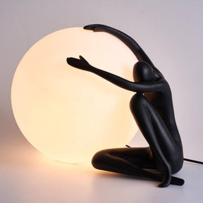 Statue Deco Lamp made of high-quality resin