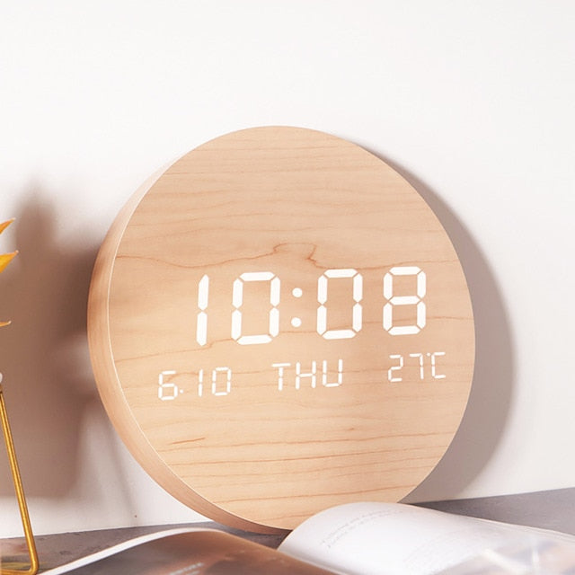 Led Wall Clock  easy to read 