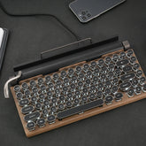  Retro Typewriter Keyboard with Number of keys 83