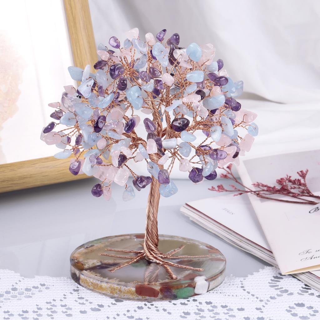 Mini Crystal Tree add a touch of glamour to any room